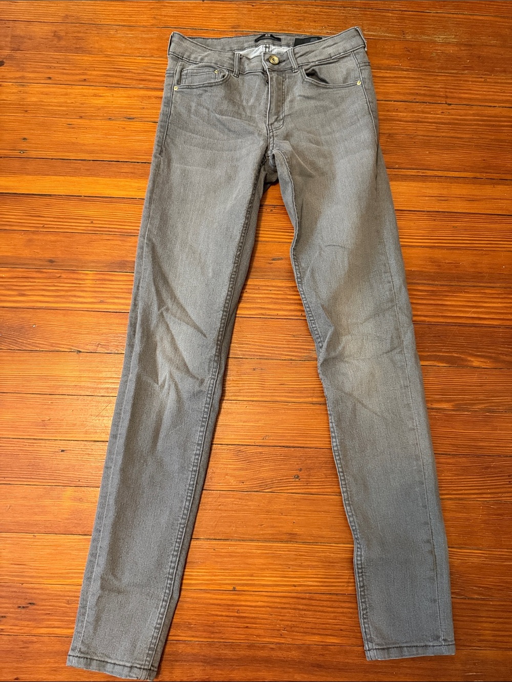 H&M Women's Gray Skinny Jeans Size 6